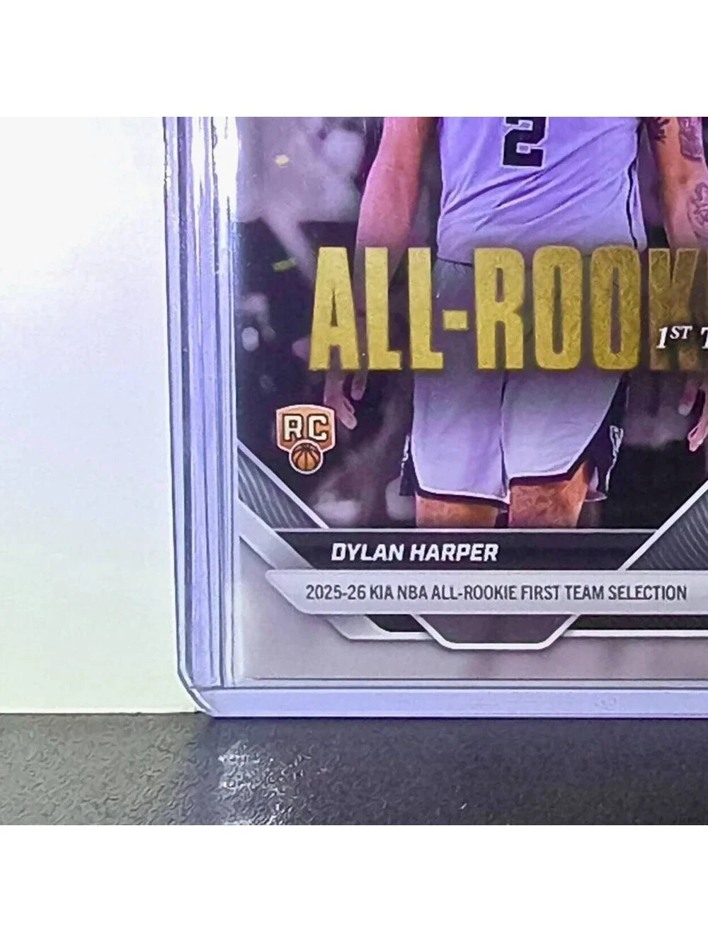 Dylan Harper Rookie 2025-26 Topps Now NBA All-Rookie 1st Team San Antonio Spurs